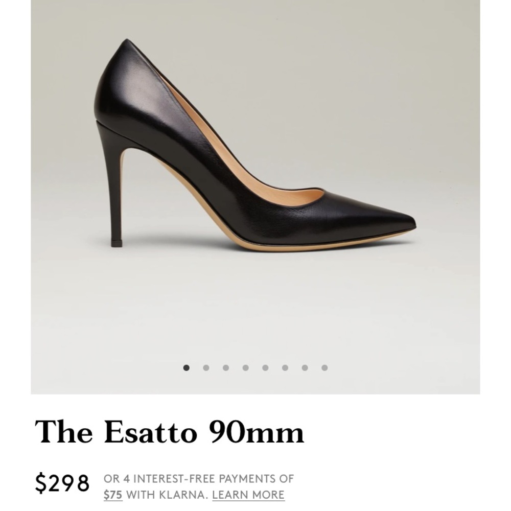 Brand new, never worn! Perfect condition. M. Gemi heels in classic black
